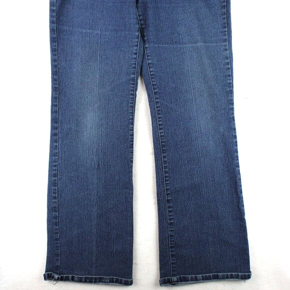 Touch Me Blue Denim BootCut Women's Jeans Size 14 - Picture 2 of 12